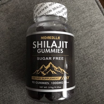 Shilajit Gummies Sugar Free Adaptogen -Anti-Aging and Immune Power 1000 Mg 90 Ct