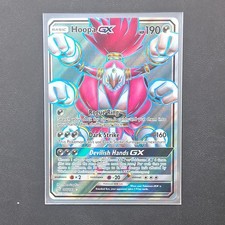 Pokemon TCG Hoopa GX 166/181 SM-Team Up Full Art Ultra Rare Holo Basic ENG 2019 on eBay