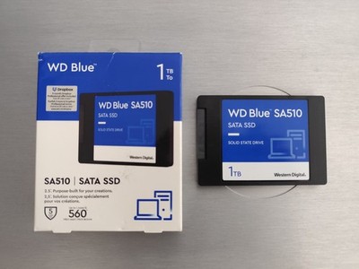 TOP! neuwertige SSD: WD Blue SA510 mit 1TB (1000GB) OVP