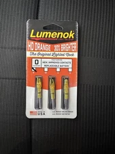 Lumenok  ~ HD Orange S The Original Lighted Nock 3 Pack ~ NEW