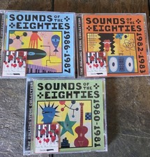 Sounds of the Eighties CD Lot Time Life Rolling Stone Collection 1980-1987 3CD