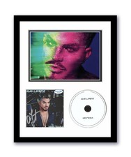 Adam Lambert Autographed Signed 11x14 Custom Framed CD Photo High Drama ACOA