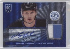 2013 Totally Certified Platinum Blue Prime Jerseys 21/25 Jacob Trouba Auto qe7