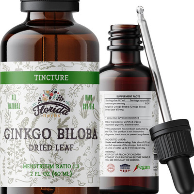Ginkgo Biloba Tincture Organic Ginkgo Biloba Extract (Ginkgo Biloba) Dried Leaf