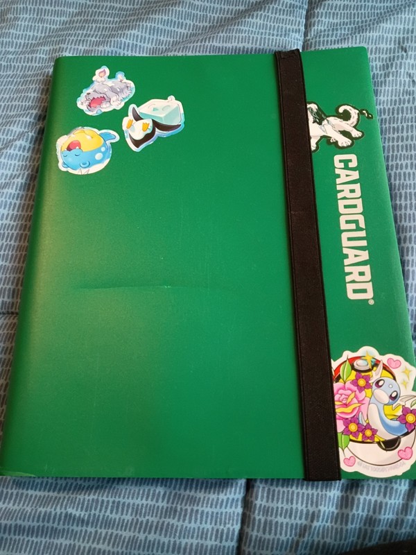 card guard binder 9 pocket