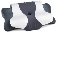 Cervical Neck Pillow for Pain Relief, Cervical Pillow with Memory Foam Ergono...