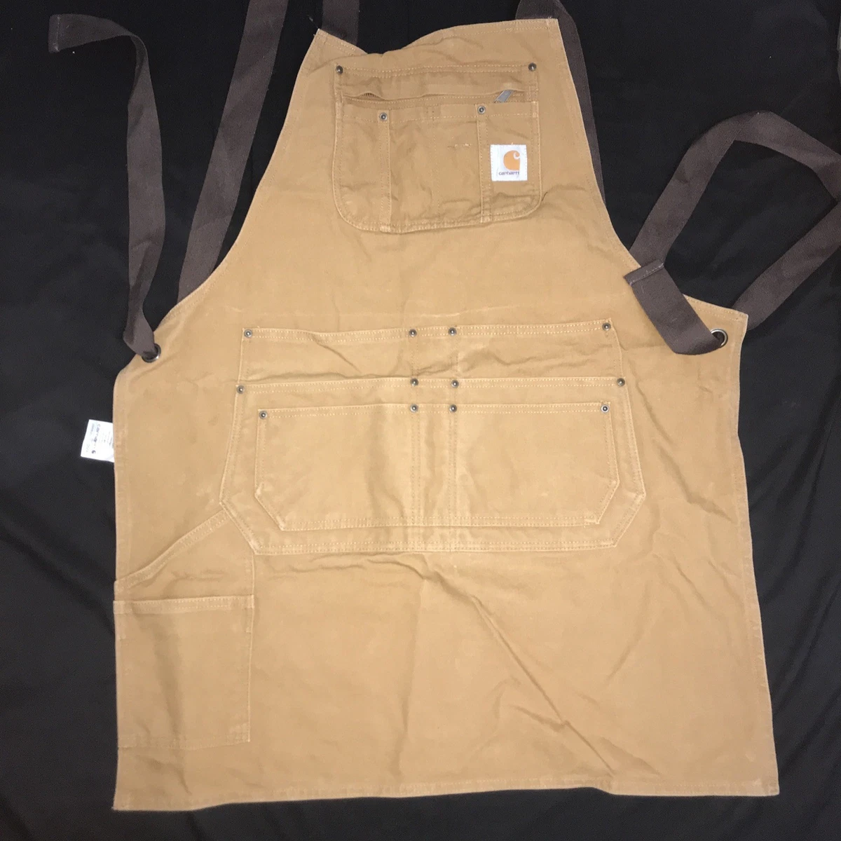 Carhartt Firm Duck Apron Carpenter Brown Tan AM3439-M 103439-211