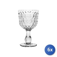 6X H&h Blow-In GläSer Aus Transparentem Glas Cl300