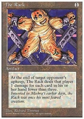 The Rack - Magic the Gathering Karte - 4. Edition - Artefakt