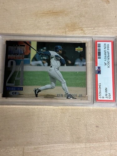 1994 Upper Deck Ken Griffey Jr #53 PSA 8