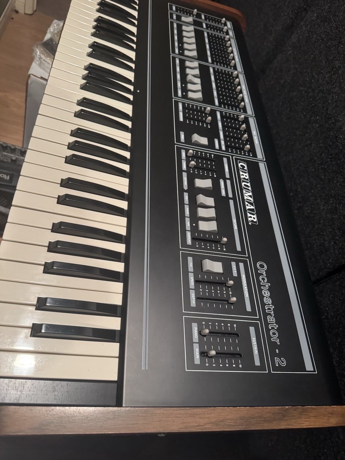 Crumar Orchestrator vintage synth equipment - eBay listing photo 1