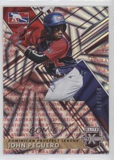 2019 Panini Elite Extra Edition Aspirations Red 18/150 John Peguero #191 uk2