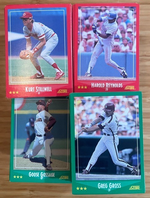 1988 Score Baseball Complete your Set #221-440 - You Pick
