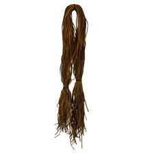 6mm Genuine Leather Flat Lace Cord Strip DIY Craft Jewelry Braiding Repair Strap