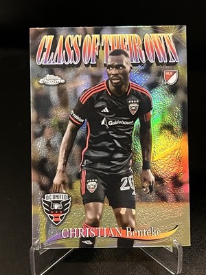 Christian Benteke Class Of Their Own Topps Chrome MLS 2024/25 D.c. United