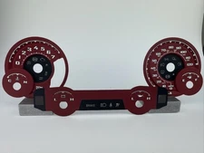 US Speedo Maroon Ram Gauge Face for Gas Clusters 2013-2018 (7inch Display)
