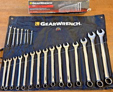Gearwrench 22 Pc. Metric Long Pattern Combination Non-ratcheting Wrench Set