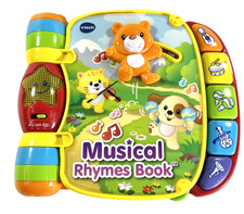 VTech Musical Rhymes Baby Toddler Kids Book Learning Educational Tested