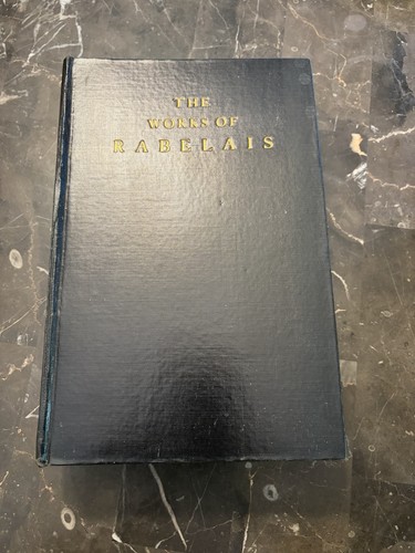 The Works of Rabelais English. Gustave Doré HC. Uncut pages. Private print.