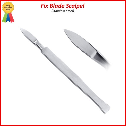 Coltello bisturi lama fissa chirurgico anatomico dissezione podologia hobby artigianato CE - Foto 2 di 3