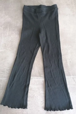 Pantalon noir fille 5-6 ans noir marque H&M - Photo 1/3