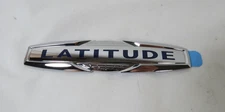 Jeep Cherokee Latitude Emblem 14-18 Rear Liftgate Badge Symbol Logo Genuine OEM