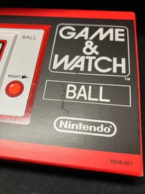 Nintendo Limited Game & Watch Ball With Box Club Nintendo Premium Game