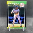 Rickey Henderson 1989 Donruss #245 New York Yankees Baseball NM/M