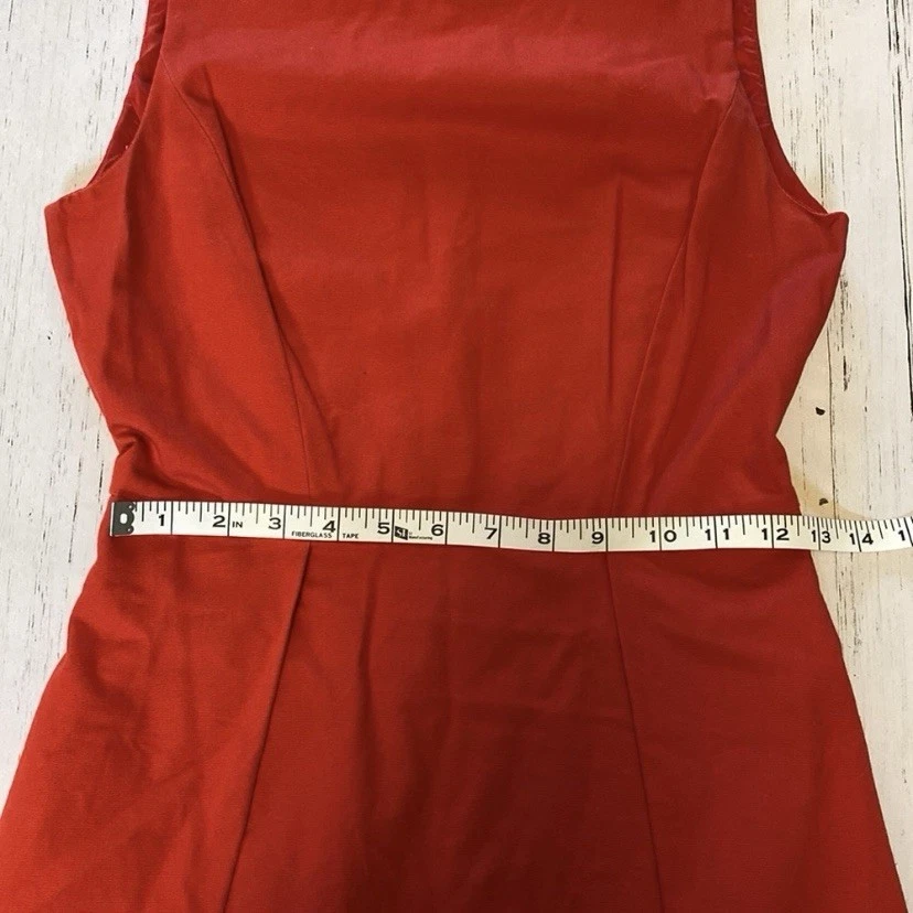 Abito rosso Kate Spade Saturday The Good Times aderente e svasato taglia 0