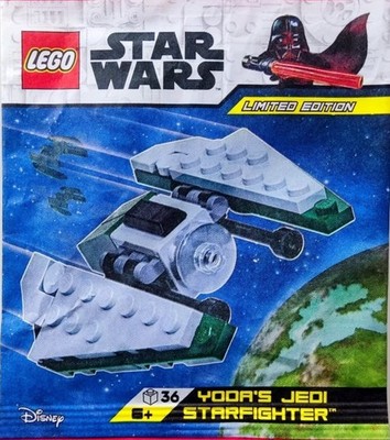 Lego Star Wars Yoda's Jedi Starfighter 912312 P/Tasche Neu in OVP (geringe S/Getragen