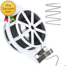 22 Gauge Floral Wire 328 Feet Soft Christmas Wreath Wire with Built-In Cutter