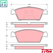 BRAKE PAD SET DISC BRAKE GDB3108 FOR DAEWOO SUZUKI VF8CF8CV 0.8L 3cyl TICO 0.7L