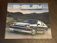 1983 Shelby Dodge Shelby Charger Showroom Sales Brochure 1983 Shelby Dodge Shelby Charger Showroom Sales Brochure
