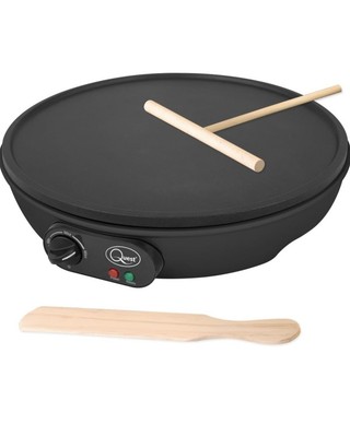 Elektrische Pfannkuchen & Krepp Maschine/12'' Antihaft Kochplatte oder Mini 8'' Version