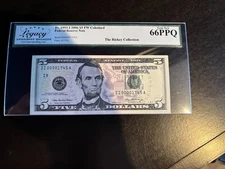 DBR 2006 $5 FRN Minneapolis Gem Fr. 1993-I Legacy 66 PPQ Low Serial II00001745A