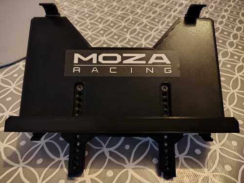 Sim racing tablet holder 7" to 10" for moza base r3 r5 r9 r12