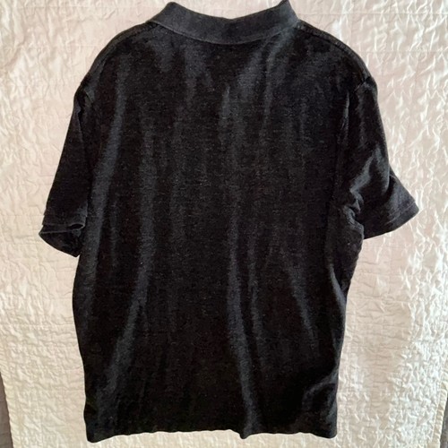 POLO RALPH LAUREN Mens Polo Shirt CXL Charcoal Gray Cotton - Picture 2 of 4