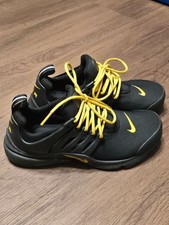 Nike Presto Black & Yellow Athletic Sneakers ...