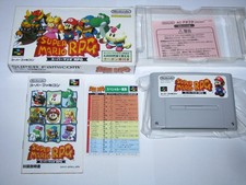 Super Mario RPG Sur Super Famicom (Japon) – Complet, Manuel Inclus – État Moyen