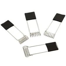 30pcs 55x17mm Downlight Spring Clip Ceiling Lamp Recessed Lighting Fix Clamps