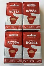 Lavazza Qualita Rossa Ground Coffee Blend  - 1kg.   ( 4 Packs ) 5.97 per kilo
