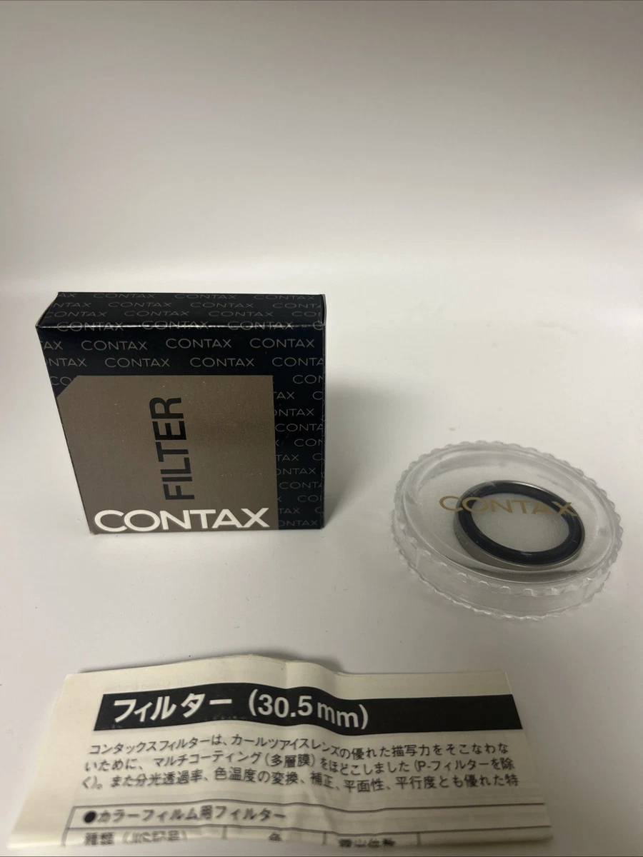 Contax Camera Lens Filters 30.5 mm Filter for sale | eBay