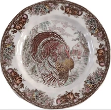 Set Of 4 Johnson Brothers Autumn Monarch Salad Plates