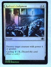 Radiant's Judgment 21 Dominaria Remastered Foil Magic The Gathering