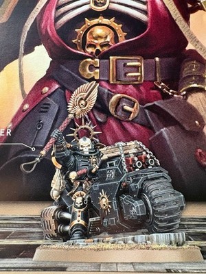 Warhammer 40K - Primaris Ordenspriester auf Bike (Chaplain) - Gussrahmen