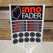 Pegatina Innofader Bloqueo Disco Calcomanías Punto de Taco Serato CV Varios Logo Crossfader