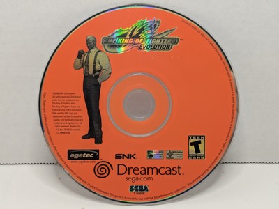 King of Fighters: Evolution (Sega Dreamcast, 2000) Disc Only Tested Working
