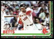 2019 Topps Holiday #HW29 Mookie Betts Boston Red Sox