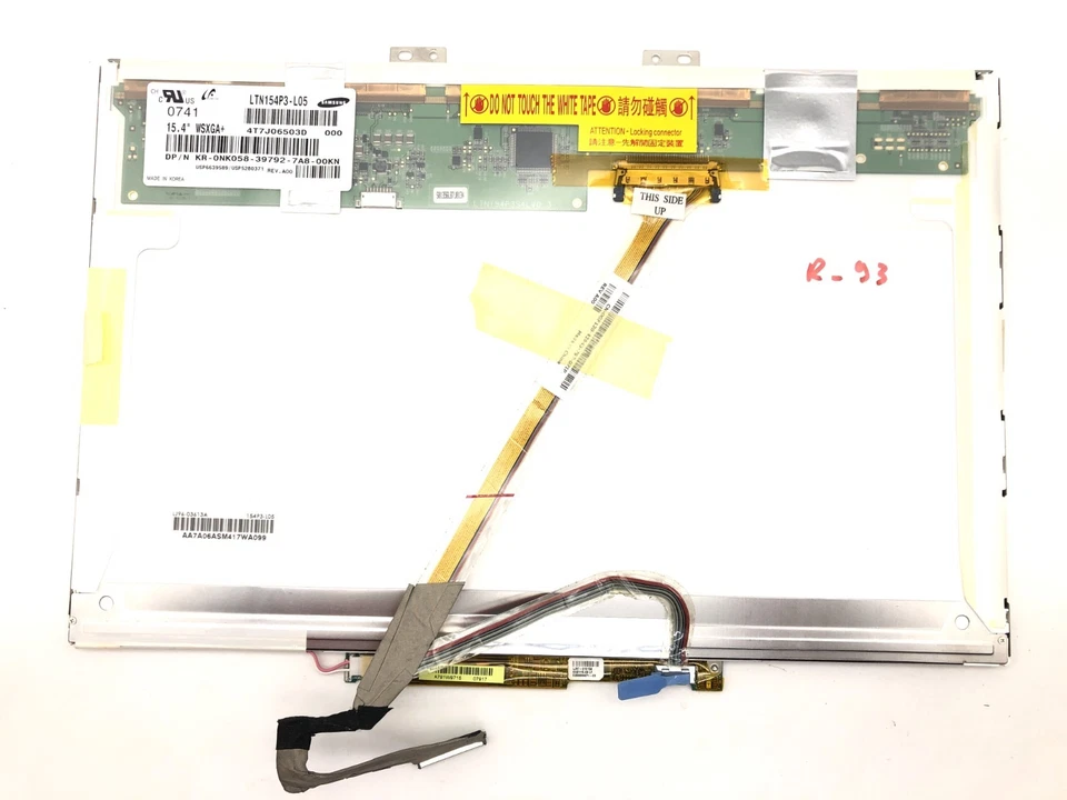 Display Bildschirm LCD Samsung LTN154P3-L05/ 15,4" WSXGA+ / MATT - Bild 2 von 3