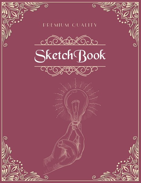 "Premium Sketchbook 110 BläTter 8.5\"X11\" FüR Malen Und"-image
